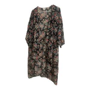 Women’s Lularoe Shirley Floral Kimono – Size L